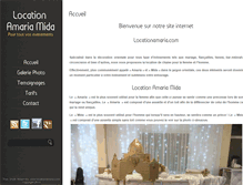 Tablet Screenshot of locationamaria.com